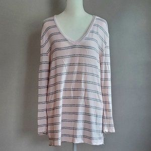 BP Striped Pullover Tunic Sweater